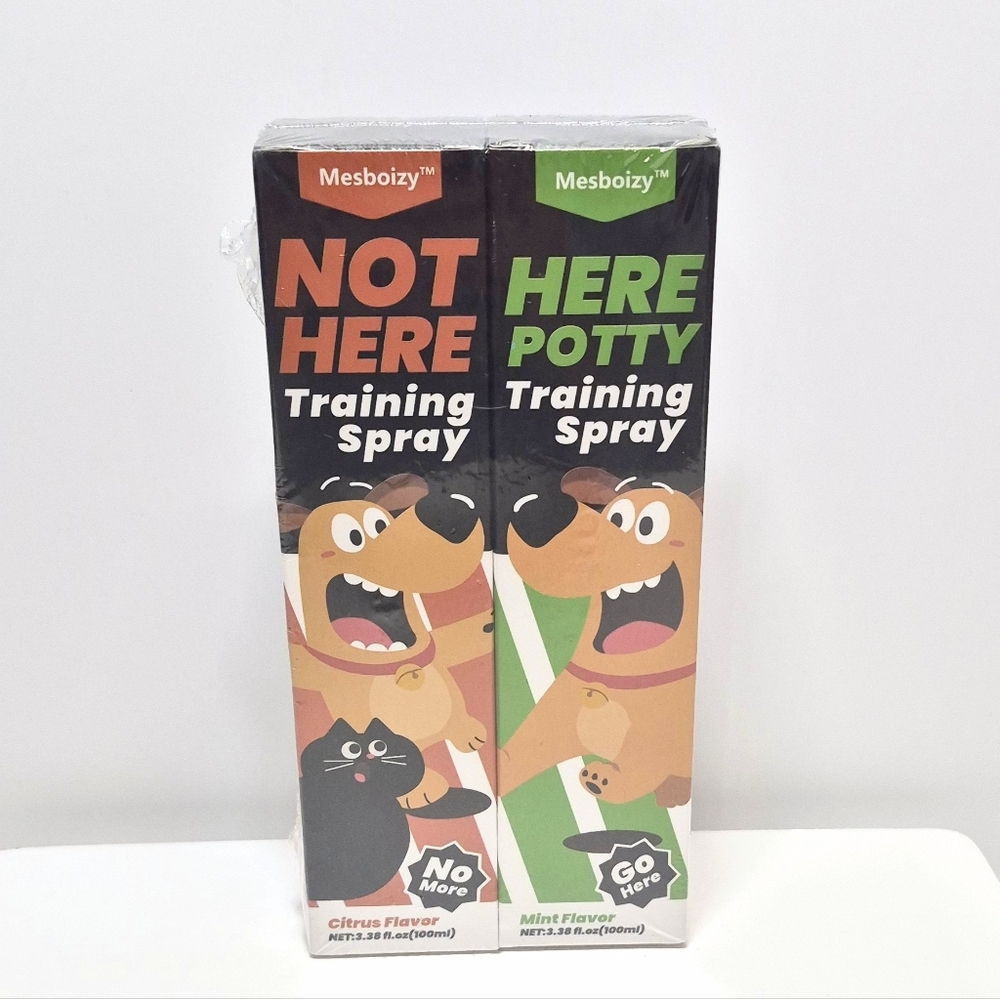 Mesboizy Not Here & Here Potty- Training spray